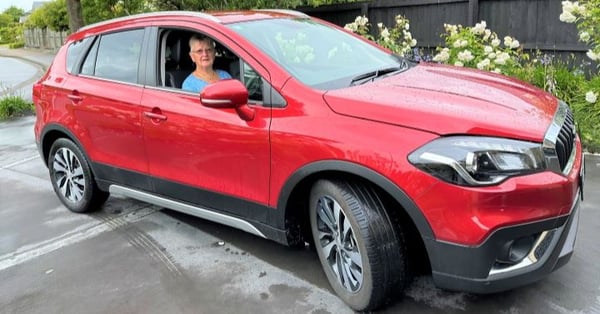Lynne Moss and her S-Cross