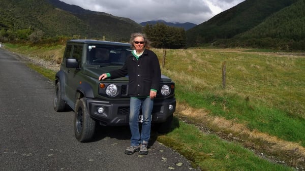 Richard Guerin and his Jimny